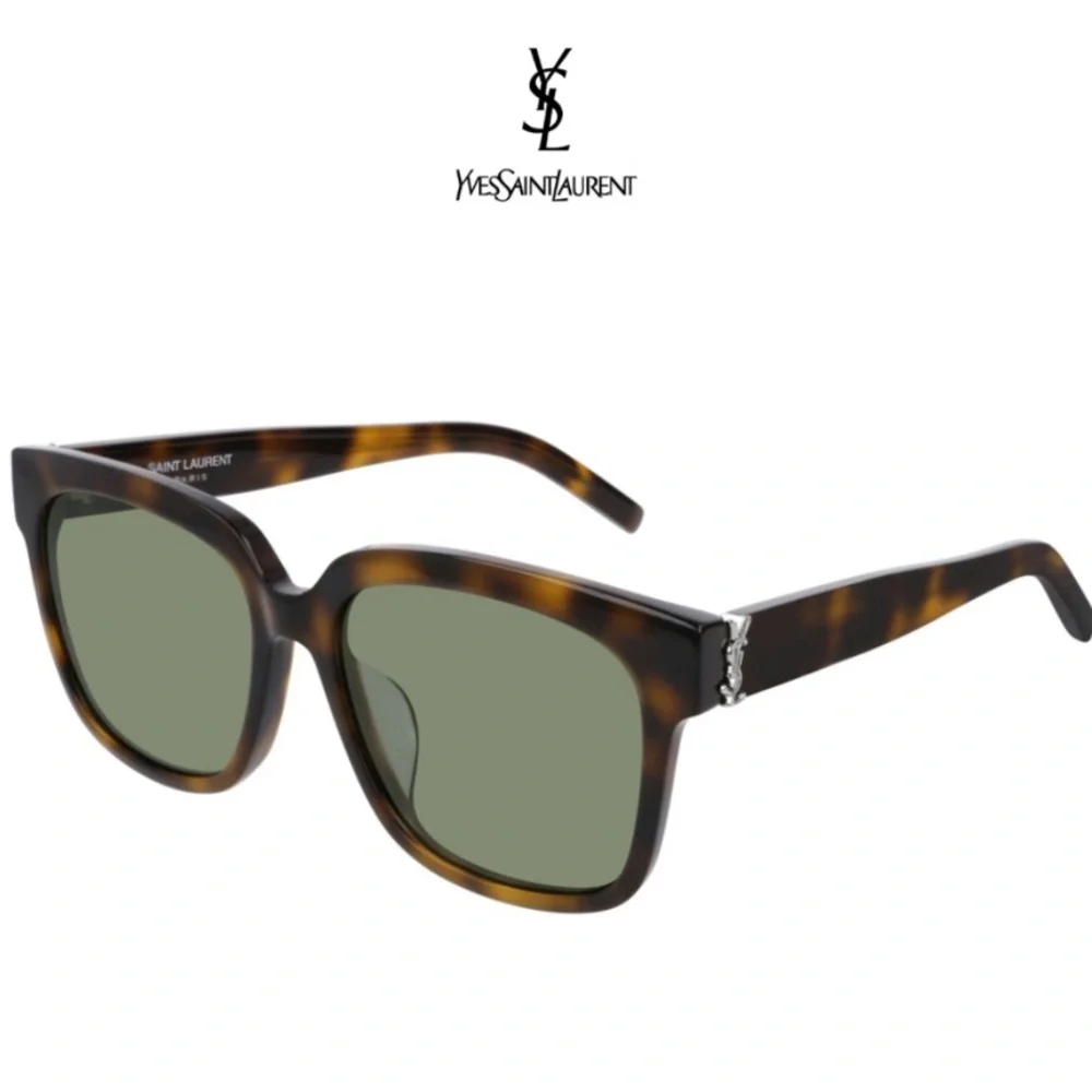 Saint Laurent YSL Women’s Square Frame Sunglasses 55mm NEW